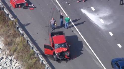 Woman killed in multi-car crash on I-40 in Johnston County, 2 drivers charged