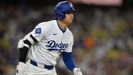 Dodgers’ Shohei Ohtani blasts home run 51 as Kyle Schwarber watches on