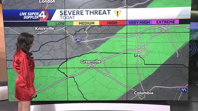 Strong Afternoon Storms Possible