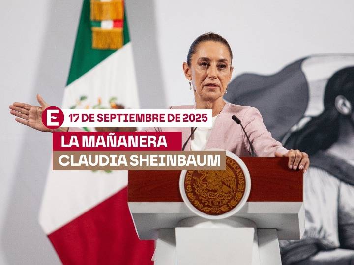 La 'Mañanera' de Sheinbaum: Temas de la conferencia del 17 de septiembre