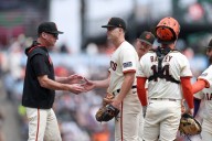 SF Giants can’t complete sweep of Diamondbacks as Seymour is chased early