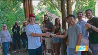 The zoo animals are ready to mingle with the adults