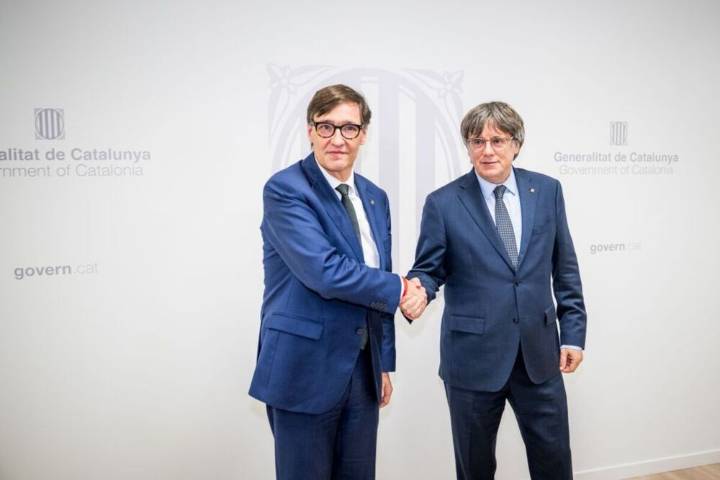 Illa y Puigdemont se reúnen en Bruselas