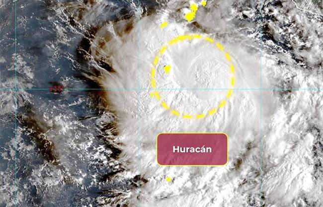 ‘Narda’ se convierte en huracán categoría 1; lloverá en tres estados