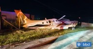 Aeronave cae en condominio tras aterrizaje de emergencia en Región de O’Higgins: hay 4 lesionados