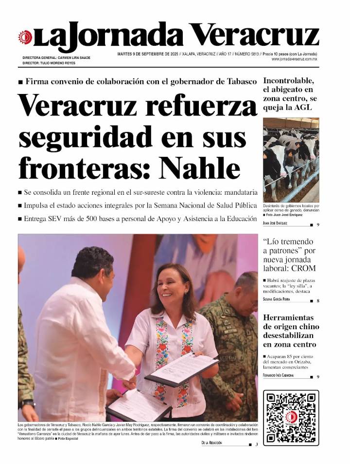 Portada del 9 de septiembre de 2025