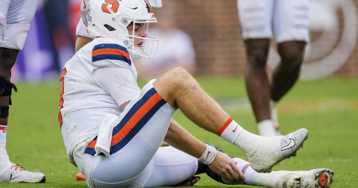 Syracuse QB Steve Angeli will miss remainder of season with torn Achilles tendon, coach says
