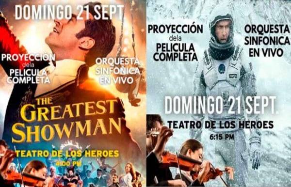 Cine y orquesta se unen, El Diario te invita