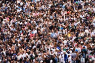 Fans remain stuck in line as US Open final begins because of extra security with Trump attending
