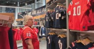 Patriots fans pick up gear at Gillette Stadium in Massachusetts, excited for another season to start