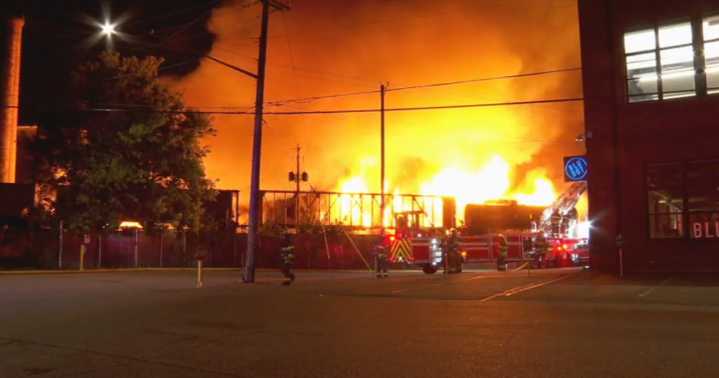 Several buildings collapse during northeast Minneapolis fire; no injuries reported