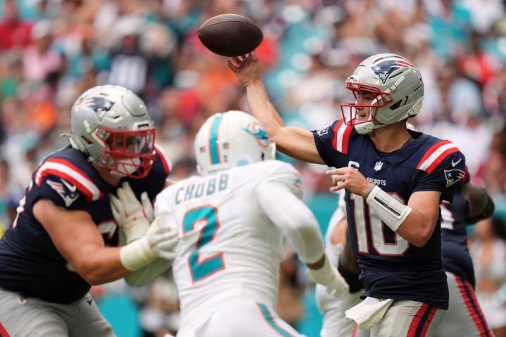 Best start of Maye’s career? QB leads Pats past Dolphins, 33