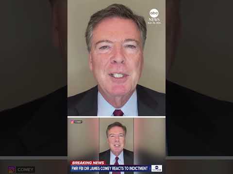 Former FBI Director James Comey responds to indictment