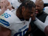 ‘This is how you win games against teams like that’: Watch Lions’ electric postgame celebration