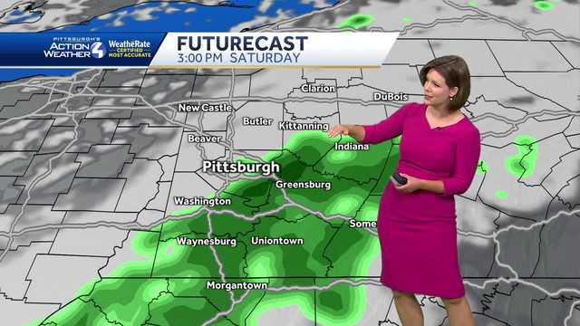Impact Day: Periods of rain today, a cool weekend for western PA