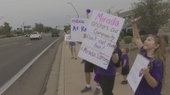 Parents protest Kyrene school closures proposal