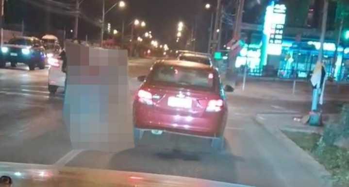 Video genera inquietud por posible presencia de menor realizando show callejero en Copiapó durante la madrugada