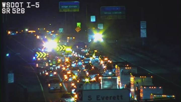 All southbound I-5 lanes have reopened in Everett after fatal crash
