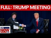 President Trump meets with Argentinian President