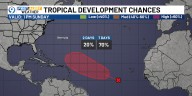 Tropics becoming active as hot weather prevails