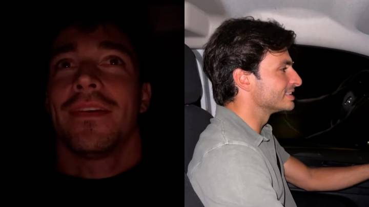 La rocambolesca aventura de Carlos Sainz con Charles Leclerc por mitad de Italia tras su podio en Bakú
