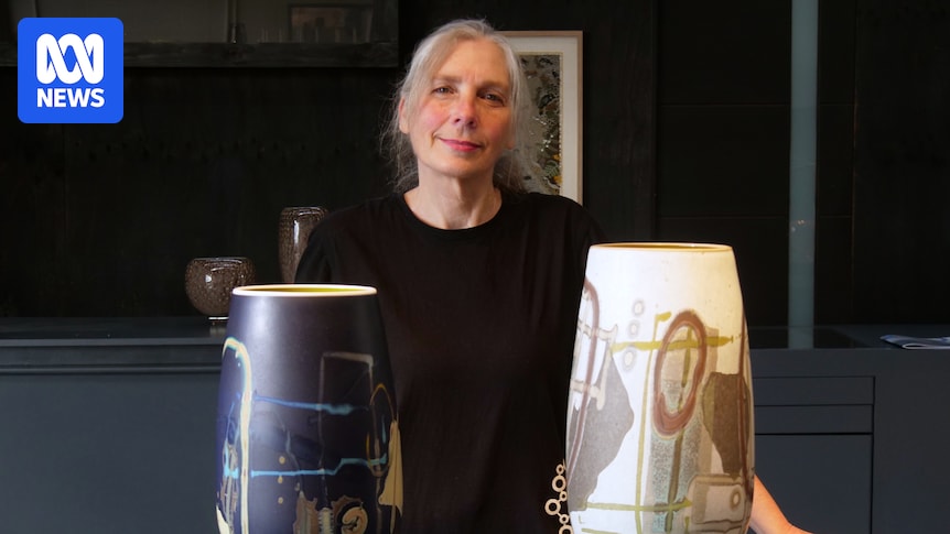 Tasmanian glass artist's Vetrograph Rubinda acquired by Victoria and Albert Museum in London