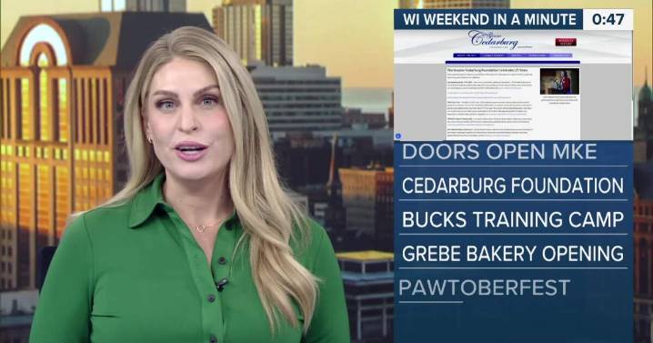 Wisconsin Weekend in a Minute: Doors Open, Bucks bash, Brewers baseball & more!