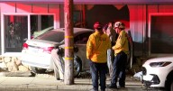 Car crash into Pismo Beach motel seriously injures two people