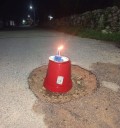 Hacen festejo a bache en Dzidzantún