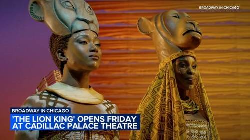 'The Lion King' returns to Chicago at Cadillac Palace Theatre in Loop this week