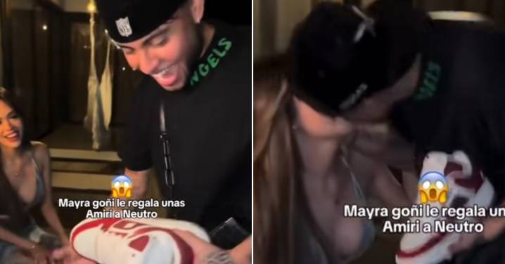 Mayra Goñi deja sin palabras a Neutro con costosas zapatillas de lujo en su cumpleaños 21