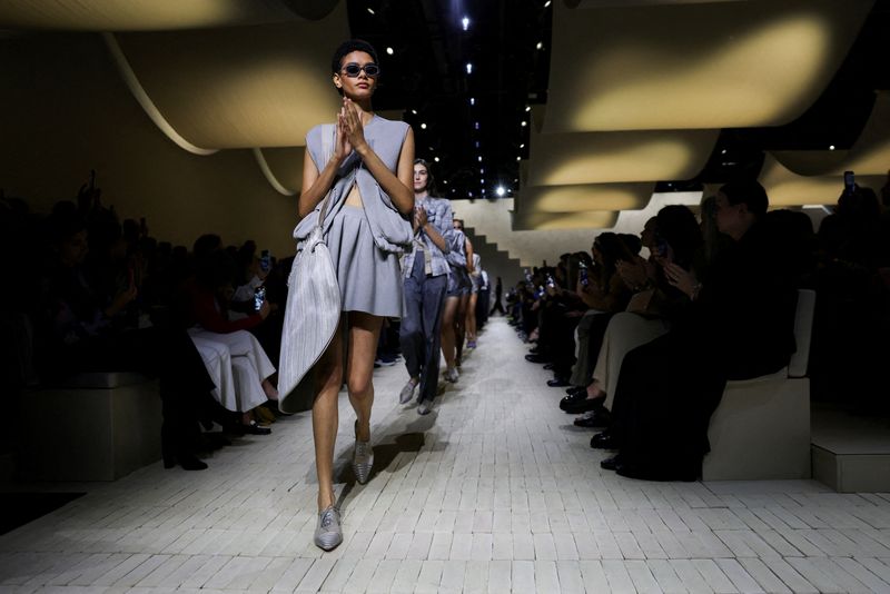 Emporio Armani presents first collection since founder's death