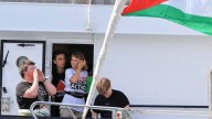 La flotilla a Gaza en la que viaja Greta Thunberg denunció el ataque de un dron