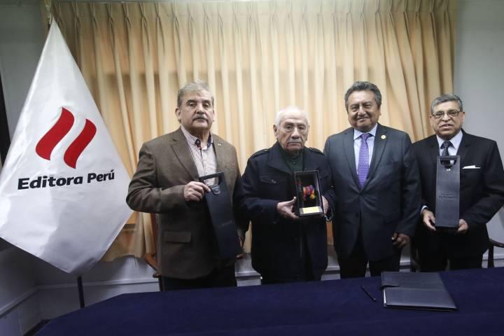Editora Perú y Universidad Bausate y Meza firman acuerdo de cooperación interinstitucional