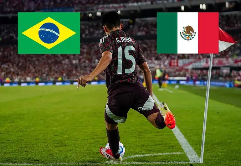 ¿Dónde ver el Brasil vs México, Mundial Sub