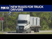 New commercial driver's license rules in effect