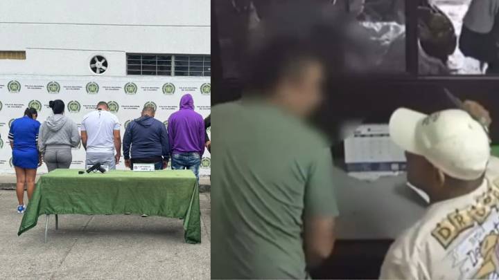 Cayó banda de caleños dedicada al hurto de establecimientos en Tuluá; amenazas con puñales fueron filmadas