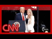 President Trump speaks at Kirk's memorial