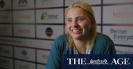 Leary reflects on golden swim