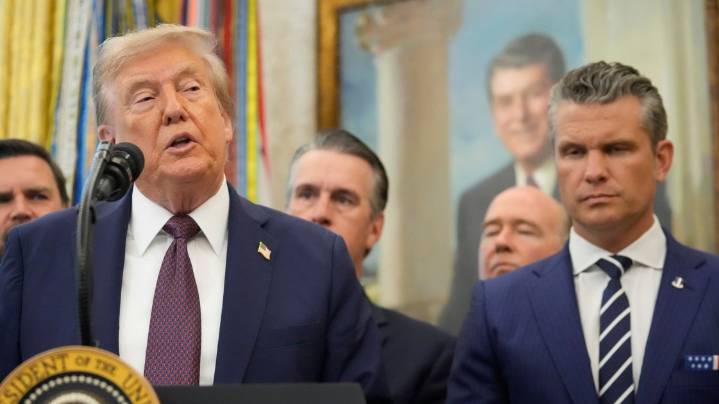 Trump Calls Defense Department The Department Of War