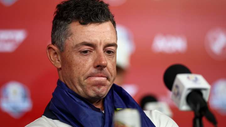 'Let the dogs off the leashes' - Rory McIlroy slams Ryder Cup abuse with police K9s drafted in after beer thrown at wife