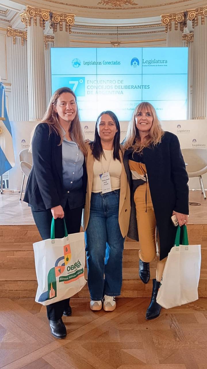 La Concejal Verónica Noguera representó a Oberá en el 7° Encuentro Nacional de Concejos Deliberantes