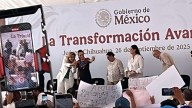 Destaca Sheinbaum avances en bienestar y economía durante informe en Juárez