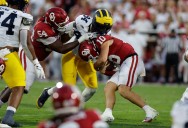 John Mateer has 2 TDs rushing, 1 passing as No. 18 Oklahoma beats No. 15 Michigan 24
