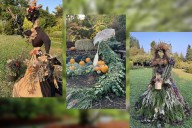 Scarecrow Stroll on at South Surrey's Darts Hill park