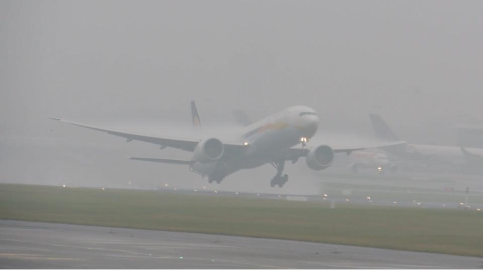 Flights diverted from RGI airport due to bad weather
