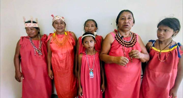Los waraos celebran el papel de la mujer en su cultura