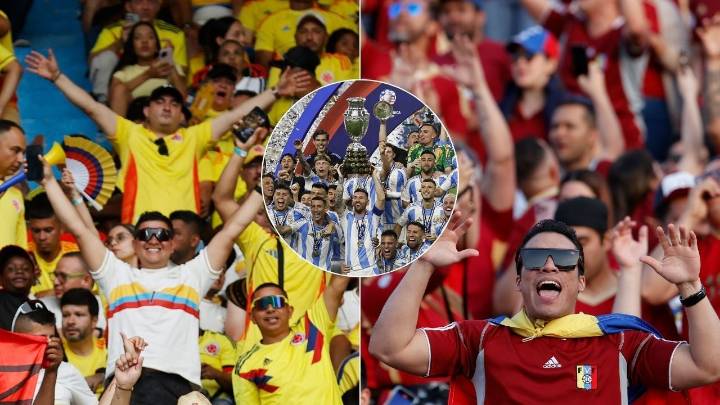 Antes de un partido crucial para La Vinotinto, aficionados colombianos recuerdan "con quién estaba Venezuela" en la final de la Copa América contra Argentina
