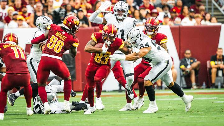 'I just need one lane': Jaylin Lane sparks Commanders with record