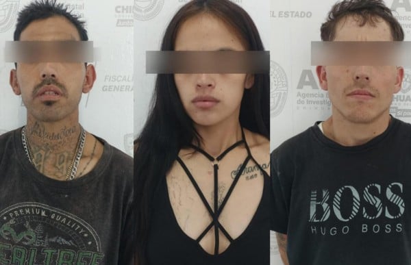 En cateo, detienen a tres personas posesión de cristal y heroína